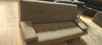 Kunstleren slaapbank 181x85 zgan, Ophalen, Zo goed als nieuw, Tweepersoons