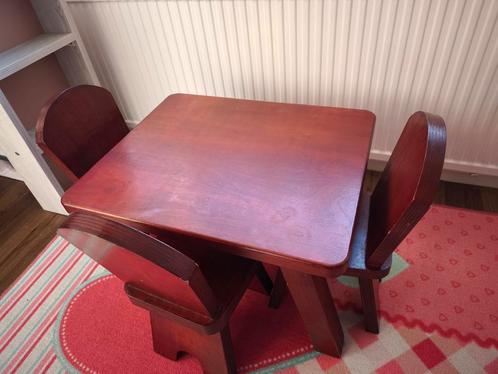 Kinder tafel en stoelen, Kinderen en Baby's, Kinderkamer | Tafels en Stoelen, Gebruikt, Tafel(s) en Stoel(en), Ophalen