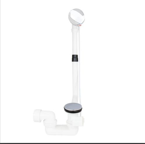 Badafvoer kunststof wit, 1 1/2”x4mm, nieuw, Doe-het-zelf en Verbouw, Sanitair, Nieuw, Bad, Ophalen of Verzenden