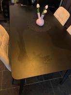 Tafel 140x80 - Amper gebruikt, Huis en Inrichting, Tafels | Eettafels, Ophalen, Overige materialen, 100 tot 150 cm, 50 tot 100 cm