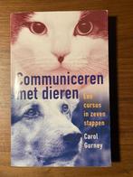 Communiceren met dieren, cursus in 7 stappen, Nieuw, Carol Gurney, Ophalen of Verzenden, Dieren boeken