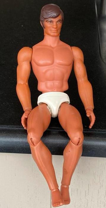 Vintage Big Jim 1971 Actie figuur Mattel niet Ken Barbie beschikbaar voor biedingen
