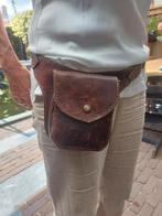 Leren heuptas, Ophalen of Verzenden, Gebruikt, Bruin, Overige typen
