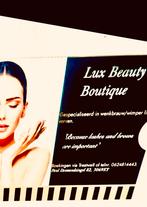 Browlifting en lashlifting…LUX BEAUTY BOUTIQUE (thuissalon), Overige