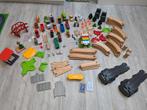 Grote set Brio - houten trein, Kinderen en Baby's, Speelgoed | Houten speelgoed, Zo goed als nieuw, Verzenden