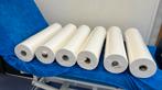 Papier rollen voor behandelbanken. 6 stuks. Ongeopend, Ophalen, Nieuw, Overige typen
