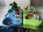 123 playmobil speelset met veel dieren en poppetjes, Ophalen of Verzenden, Zo goed als nieuw