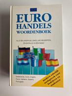 Euro Handelswoordenboek - Multilingual Commercial Dictionary, Boeken, Woordenboeken, Overige uitgevers, Ophalen of Verzenden, Zo goed als nieuw