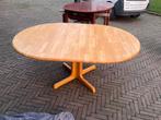 Vintage uitschuifbare eettafel, Huis en Inrichting, Tafels | Eettafels, Ophalen of Verzenden, Zo goed als nieuw, Rechthoekig, 50 tot 100 cm