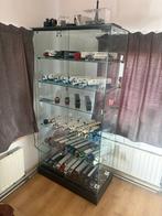 Glazen vitrinekast, Ophalen, Met deur(en), 50 tot 100 cm, Modern