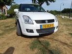 Suzuki Swift 1.3 GT 5 Deurs 2009 Wit + Trekhaak, Auto's, Suzuki, Voorwielaandrijving, Stof, Zwart, Elektrische ramen