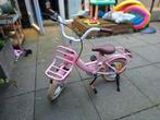 Sjoef Dolly 12 inch meisjesfiets, Fietsen en Brommers, Fietsen | Meisjes, Ophalen, Gebruikt, 14 inch of minder
