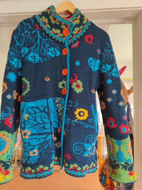 Uniek IVKO vest, maat 40, 80% wol!, Kleding | Dames, Truien en Vesten, Gedragen, Maat 38/40 (M), Ophalen of Verzenden