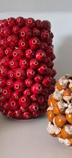 Hele grote granaatappel-vaas van Des Pots ( Despots ), Aardewerk of Porselein, Ophalen of Verzenden, Zo goed als nieuw, Minder dan 50 cm