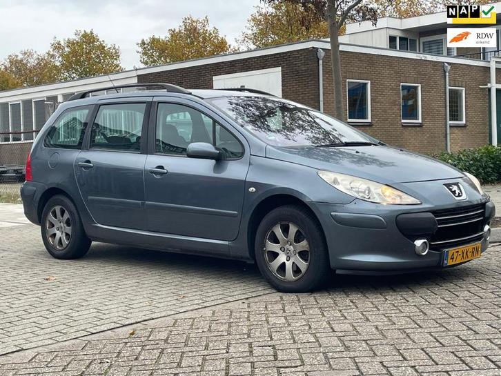 Peugeot 307 Break 1.6-16V Premium-AUTOMAAT-NAP-APK, Auto's, Peugeot, Bedrijf, Te koop, ABS, Airbags, Airconditioning, Boordcomputer
