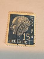 Postzegel West-Duitsland 1954, Postzegels en Munten, Ophalen of Verzenden, Overige periodes, Gestempeld