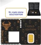 NFT crypto postzegel / stamp Bull / Stier GOLD edition, Ophalen of Verzenden, Postfris, Overige thema's