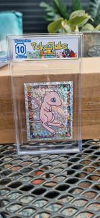 Graded pokemon kaart mew sticker zeldzaam, Ophalen of Verzenden, Zo goed als nieuw, Losse kaart