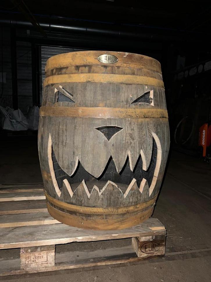 Halloween Barrels Halloween lantaarns, Antiek en Kunst, Curiosa en Brocante, Ophalen of Verzenden