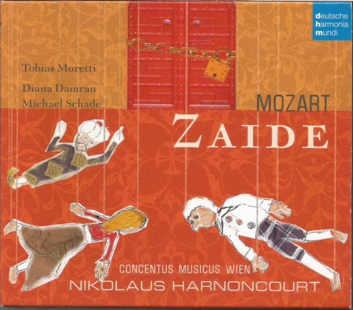 MOZART Zaide 2 - CD + CD ROM MORETTI HARNONCOURT DHM, Cd's en Dvd's, Cd's | Klassiek, Gebruikt, Vocaal, Classicisme, Boxset, Ophalen of Verzenden