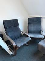 IKEA Poang stoelen - gratis af te halen, Ophalen, Gebruikt, Twee, Zwart