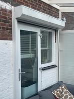 Automatische Rolluiken - 2 Deuren, Doe-het-zelf en Verbouw, Rolluiken, Ophalen, Gebruikt, 200 cm of meer, Wit