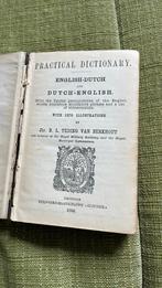 Woordenboek Engels- Nederlands en vv (1896), Elsevier, Antiek en Kunst, Ophalen of Verzenden, Elsevier