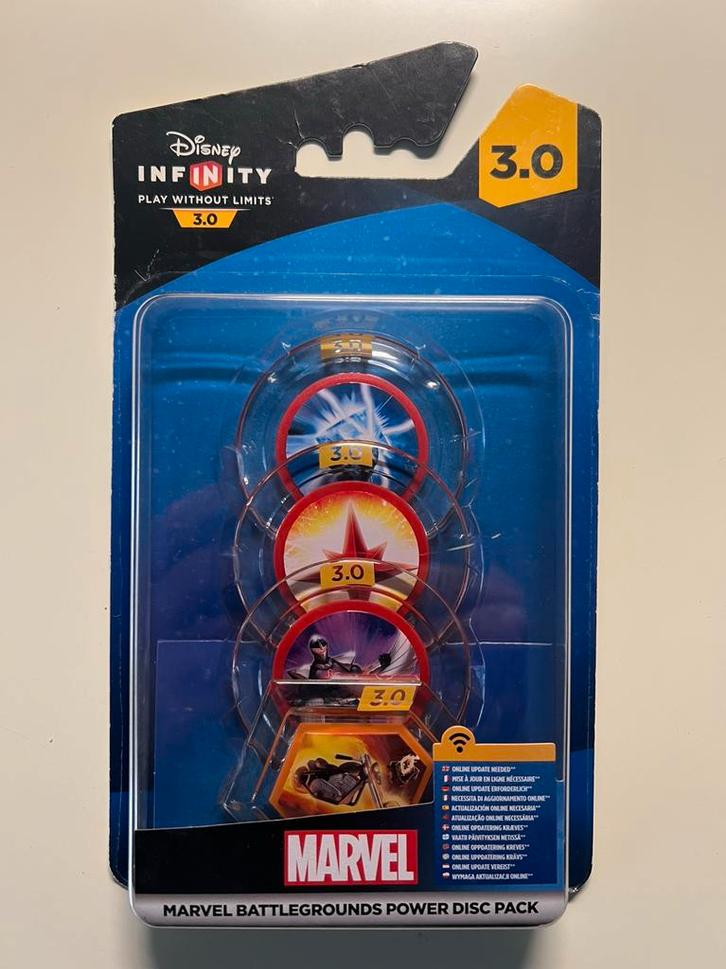 Disney Infinity 3.0 Marvel Battlegrounds Power Disc pack, Spelcomputers en Games, Games | Nintendo Wii U, Nieuw, Role Playing Game (Rpg)