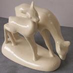 Etha Lempke Pieter Swilders Plateel ZHolland Gouda Hertjes, Ophalen of Verzenden