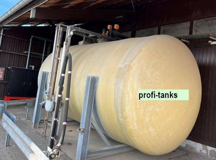 P134 opslagtank 40000 L GFK tank dubbelwandig AHL-/ ASL-tank, Tuin en Terras, Regentonnen, Gebruikt, Kunststof, 150 liter of meer