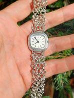 Vintage Lauréat dames horloge, Overige merken, Gebruikt, Staal, Polshorloge
