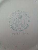 Mooie oude Chinese kom van emaille met twee panda's 20 cm., Ophalen of Verzenden