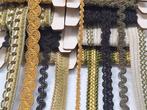Pakket vintage sierband, galon, heel mooi, 9 soort, Ophalen of Verzenden, Nieuw, Lint, Band of Elastiek