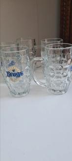 Brugs bierglazen met oor, Ophalen, Zo goed als nieuw, Bierglas