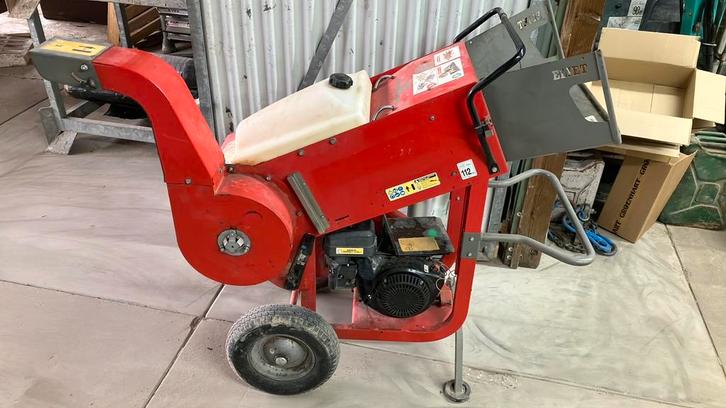 Eliet major 4s hakselaar versnipperaar bj 2014, Tuin en Terras, Hakselaars, Gebruikt, Benzine, Ophalen