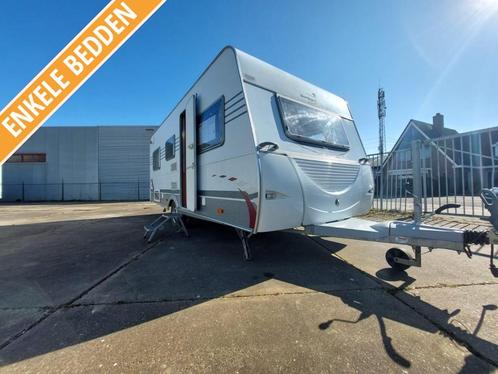 Rondzit met enkele bedden., Caravans en Kamperen, Caravans, Bedrijf, tot en met 4, 1000 - 1250 kg, Rondzit, Sunlight, 2 aparte bedden