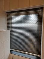 Donkergrijze luxaflex/jaloezieën/lamellen 25 mm aluminium, Ophalen of Verzenden, 50 tot 100 cm