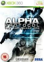 Alpha Protocol Xbox 360, Avontuur en Actie, 1 speler, Ophalen of Verzenden, Zo goed als nieuw