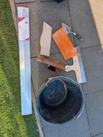 Stuc gereedschap set - Hornbach stucgereedschap, Ophalen of Verzenden, Gebruikt