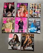 8 Glossy tijdschriften o.a. Nouveau, Elle en Elegance, Boeken, Tijdschriften en Kranten, Gelezen, Ophalen of Verzenden, Glossy