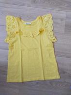 Zgan! Mooi geel shirt met franjes van H&M! Mt 134/140, Kinderen en Baby's, Kinderkleding | Maat 134, Meisje, H&M, Ophalen of Verzenden