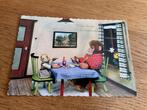 N85) Aap van harte beterschap plakresten, Verzamelen, Ansichtkaarten | Themakaarten, Ophalen of Verzenden, Sterren en Beroemdheden