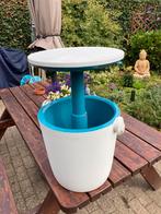 Koeler /tafel, Tuin en Terras, Ophalen of Verzenden, Zo goed als nieuw, Rond, Kunststof