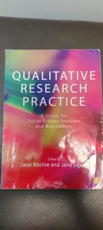 Qualitative Research Practice - A guide for social science., Gelezen, Jane Ritchie, Ophalen