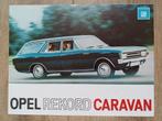 Opel Rekord Caravan brochure, Boeken, Auto's | Folders en Tijdschriften, Verzenden, Zo goed als nieuw, Opel