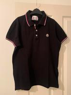 Moncler polo-shirt heren maat S, Kleding | Heren, Polo's, Moncler, Zwart, Ophalen of Verzenden, Zo goed als nieuw