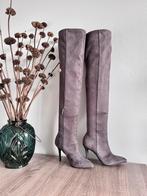 H&M ectra hoge overknee laarzen maat 38 - grijs, Kleding | Dames, Schoenen, Hoge laarzen, H&M, Ophalen of Verzenden, Zo goed als nieuw