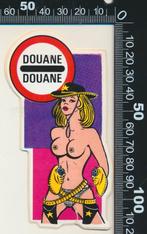 Sticker: Douane, Ophalen of Verzenden, Zo goed als nieuw, Bedrijf of Vereniging