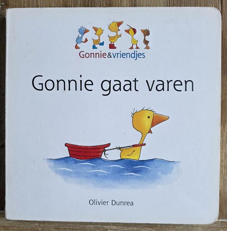 Gonnie gaat varen - Olivier Dunrea - Kartonboekje, Boeken, Kinderboeken | Baby's en Peuters, Gelezen, 2 tot 3 jaar, Ophalen of Verzenden