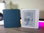 Kobo Libra 2 e-reader, 32GB, wit + sleepcover, goede staat, Kobo, Ophalen of Verzenden, 7 inch, 16 GB of meer